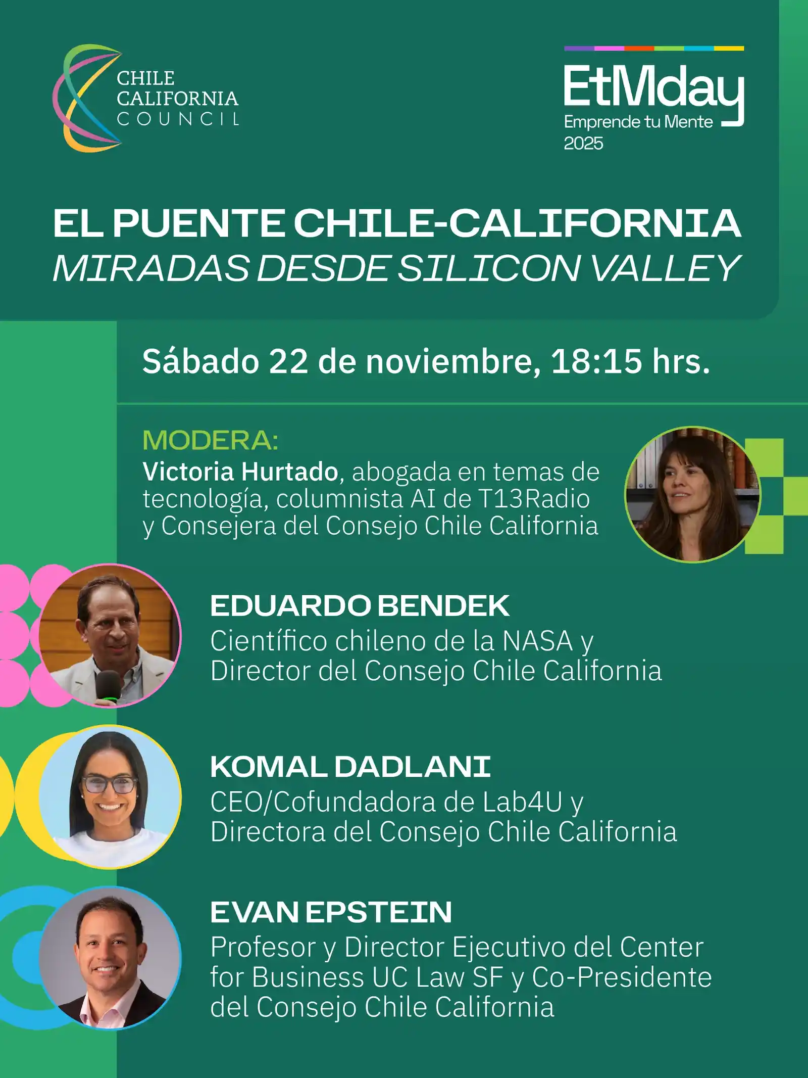 El Consejo Chile California en EtMday 2025: el puente Chile-California hoy es más estratégico que nunca